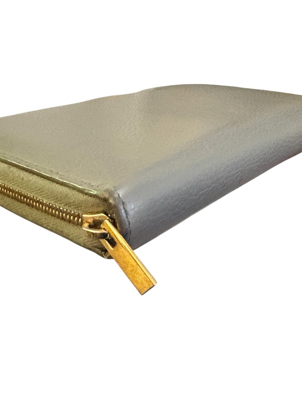 CELINE Large Leather Zip Wallet drummed Calfskin - Picture 4 of 10